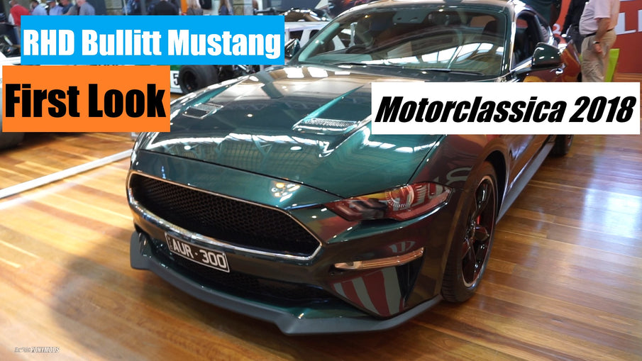 Aussie Bullitt - First Look and Impressions - Motorclassica 2018