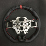 2015-2022 Custom made Mustang Carbon Fiber Alcantara Racing Inspired Steering Wheel with Digital Rev Meter